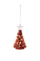 Lit Metallic Tree Ornament