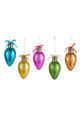 4.5" Neon Lightbulb Ornament