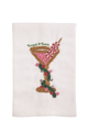 Holiday Bar Beaded Towel