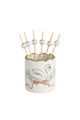 Holiday Toothpick Caddy Set