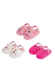 Girls Jeweled Fur Slippers