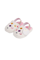 Girls Jeweled Fur Slippers