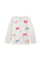 Girls Bow Cardigan