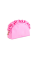 Small Ruffle Zip Pouch