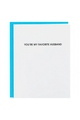 Letterpress Greeting Card