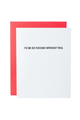 Letterpress Greeting Card