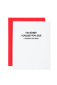 Letterpress Greeting Card