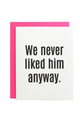 Letterpress Greeting Card