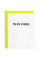 Letterpress Greeting Card