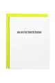 Letterpress Greeting Card