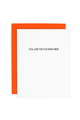 Letterpress Greeting Card