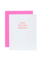 Letterpress Greeting Card