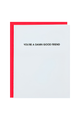 Letterpress Greeting Card