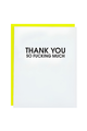 Letterpress Greeting Card