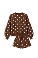 Polka Dot Fleece Set