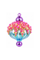Fluted Pave Finial Ornament