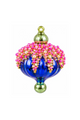 Fluted Pave Finial Ornament