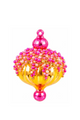 Fluted Pave Finial Ornament