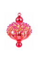 Fluted Pave Finial Ornament