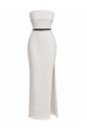 Embellished Bow Midi Dress